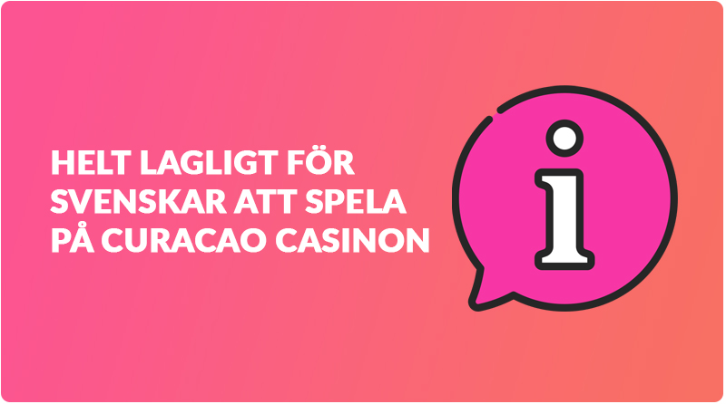 Lagligt att spela på Curacao casinon